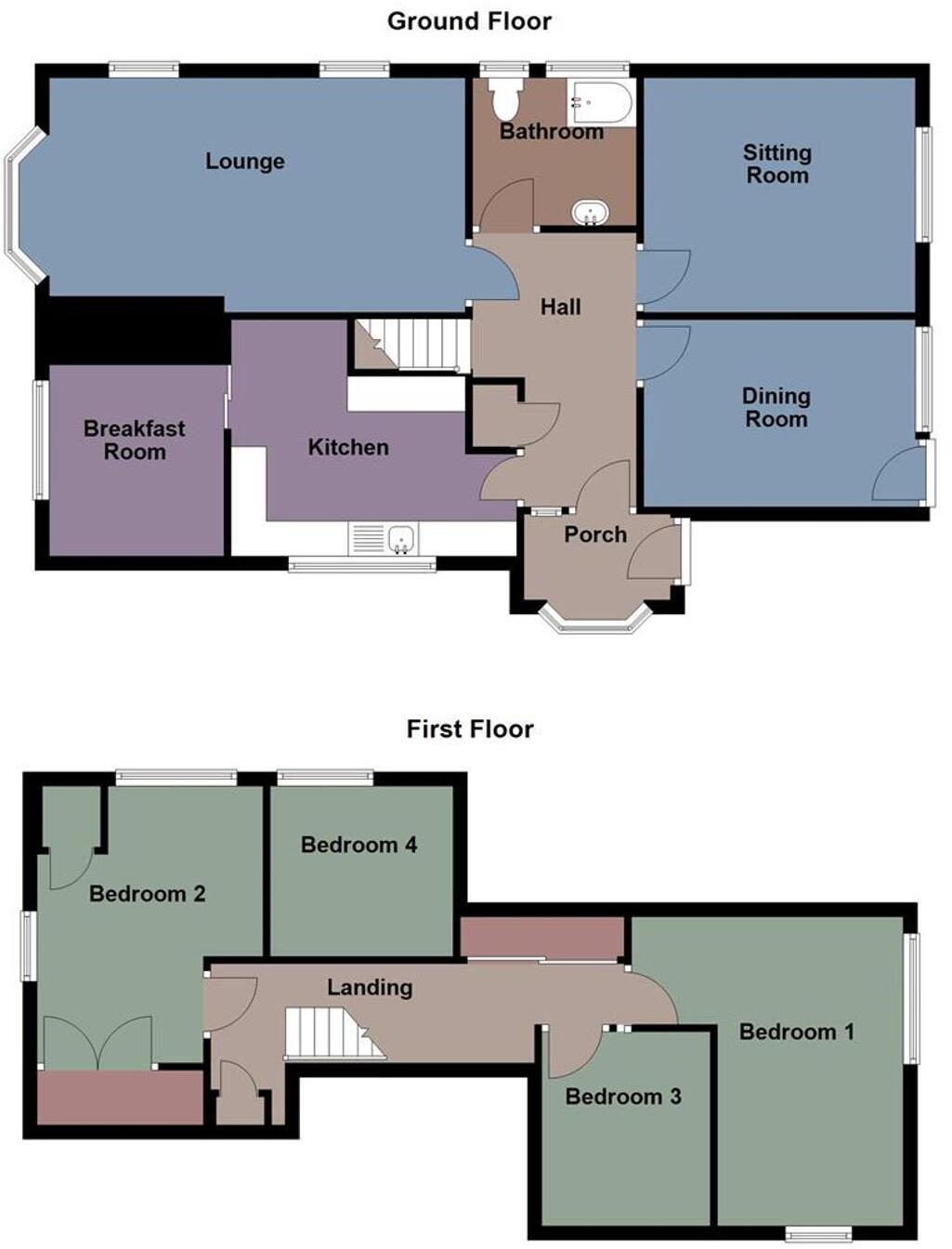 Hartfield Close, Sketty, SA2 floorplan