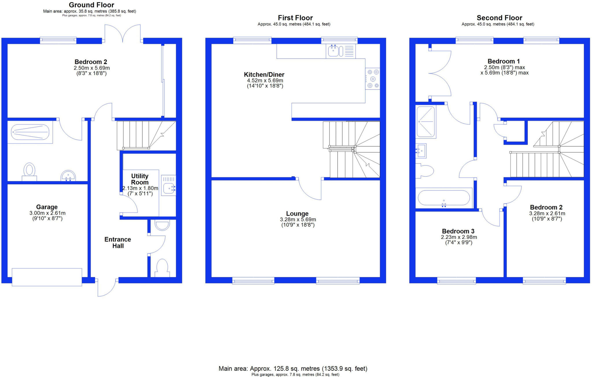 Darwin Close, Ely floorplan
