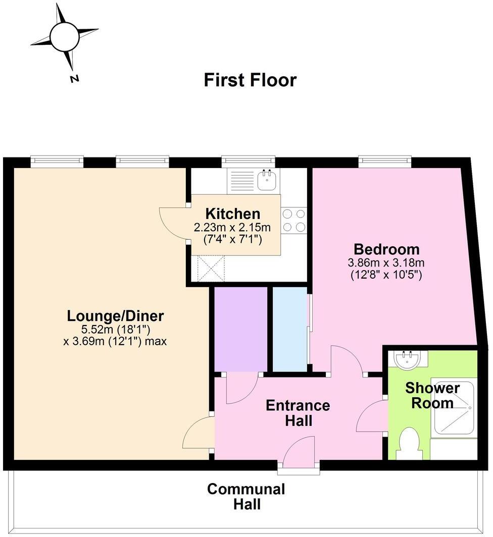 Thwaytes Court, Minster Drive, Herne Bay, CT6 8BF floorplan