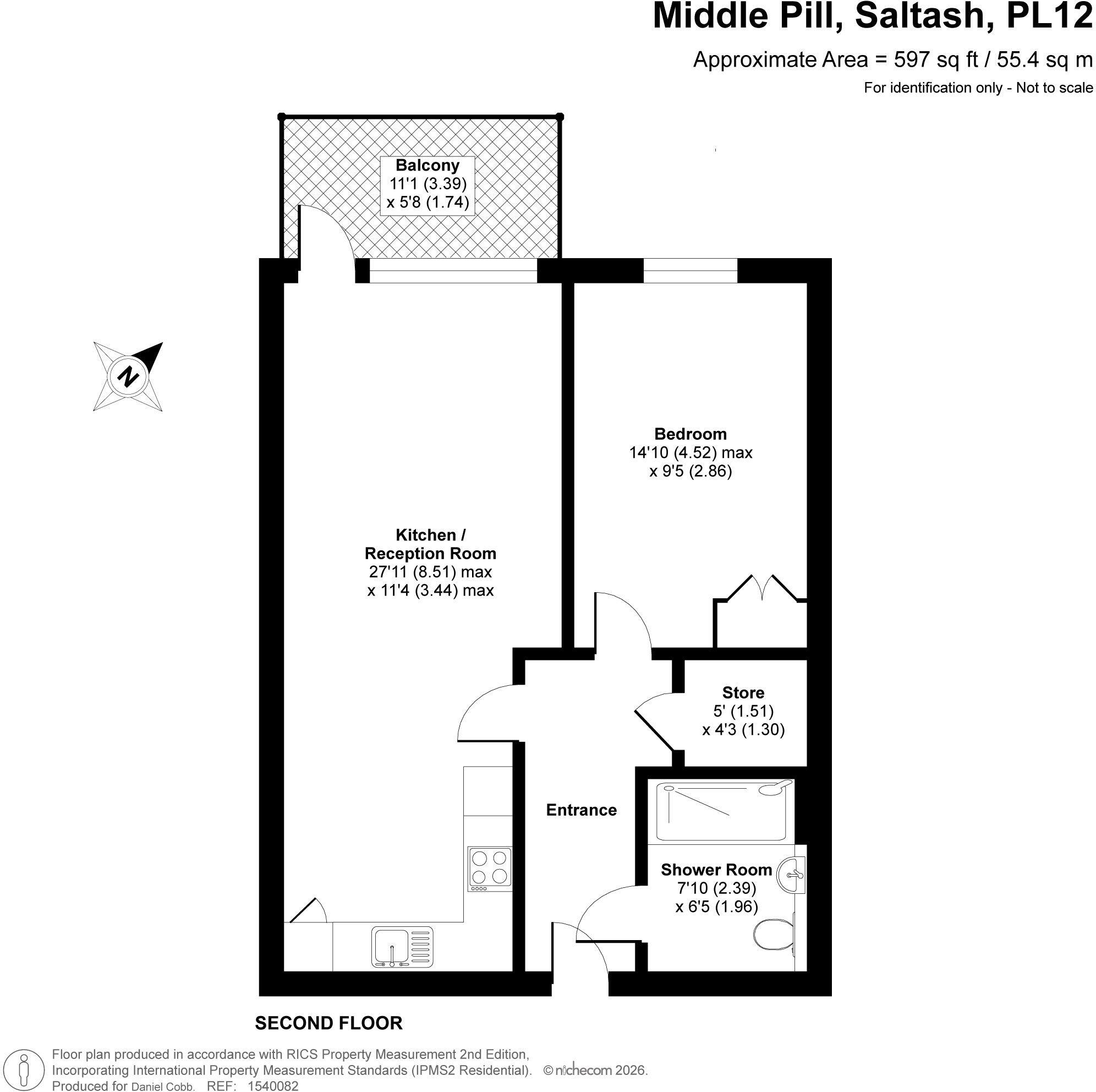 Pages Walk, Alwen Court, SE1 floorplan