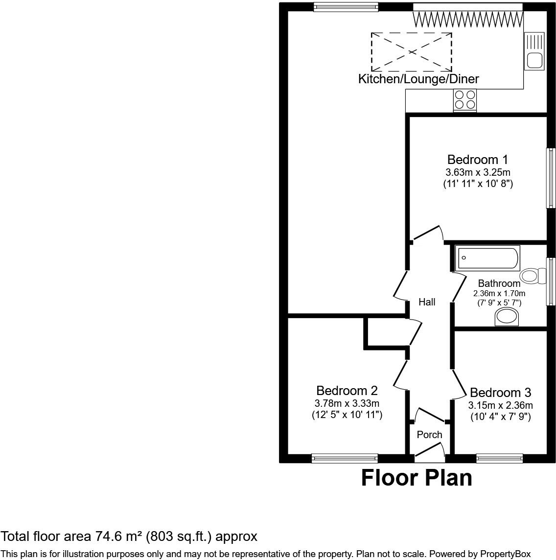 Hefford Road, East Cowes floorplan