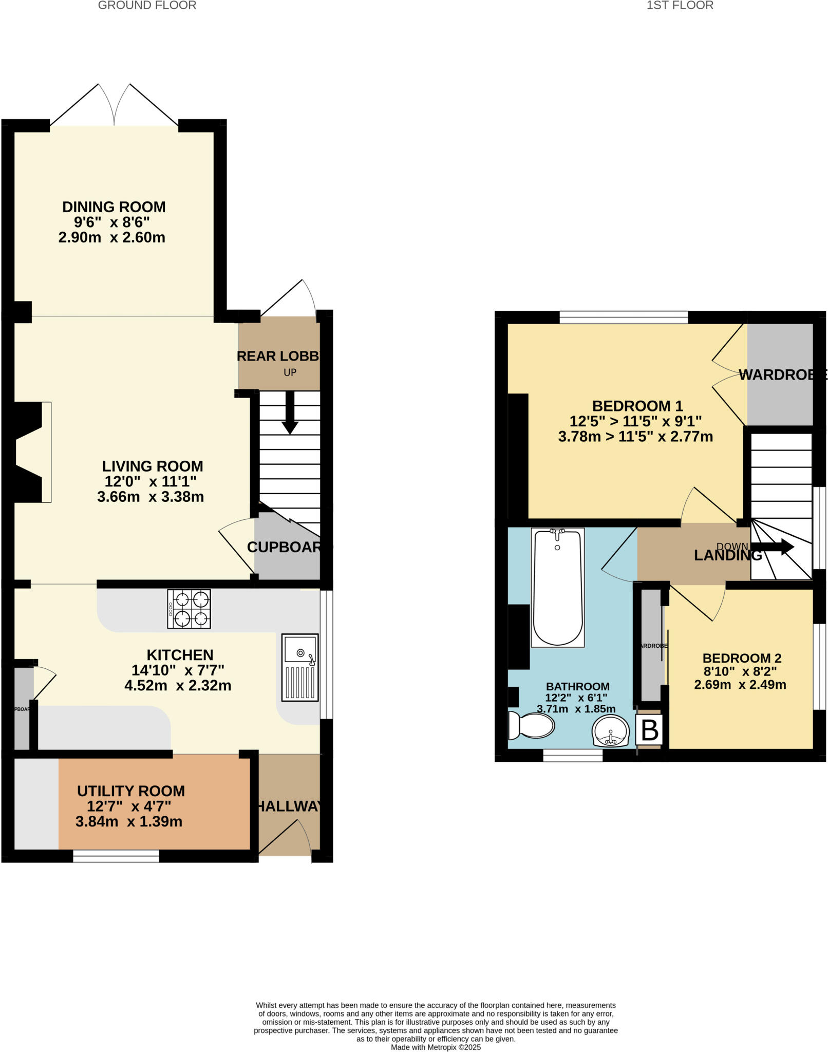 Stock Chase, Heybridge, CM9 floorplan