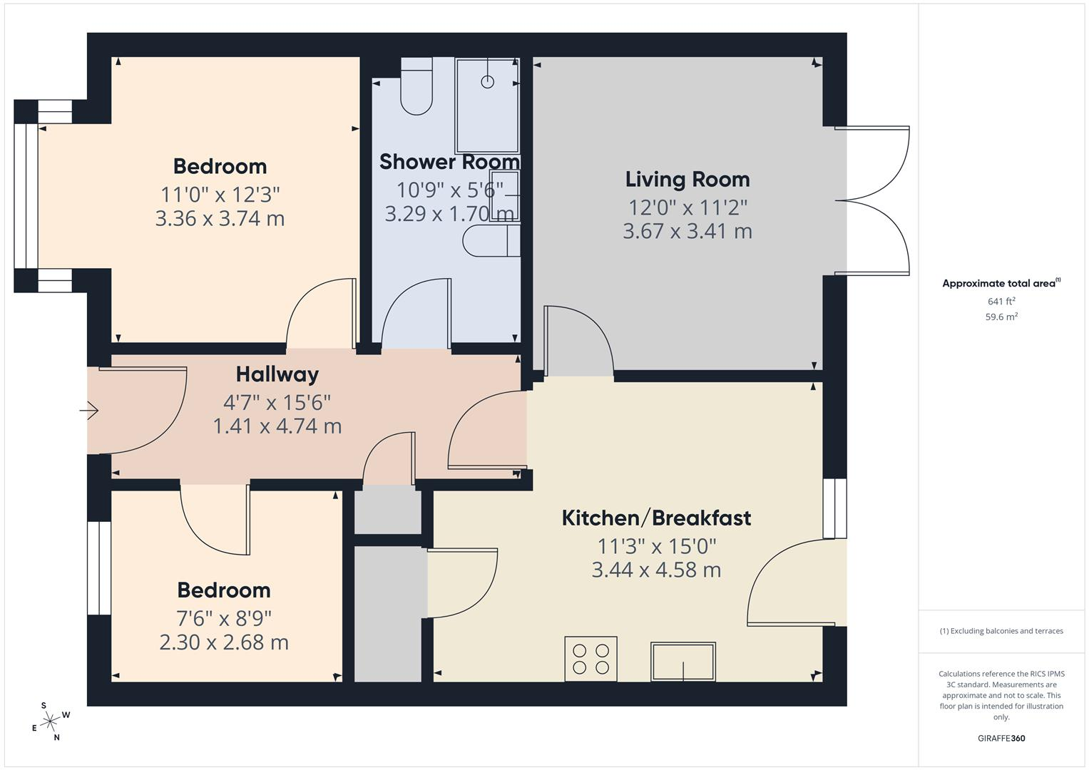 Stanton Court, Marden Estate floorplan