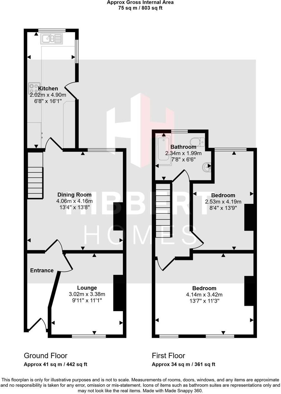 Thornton Road, Manchester, M14 floorplan