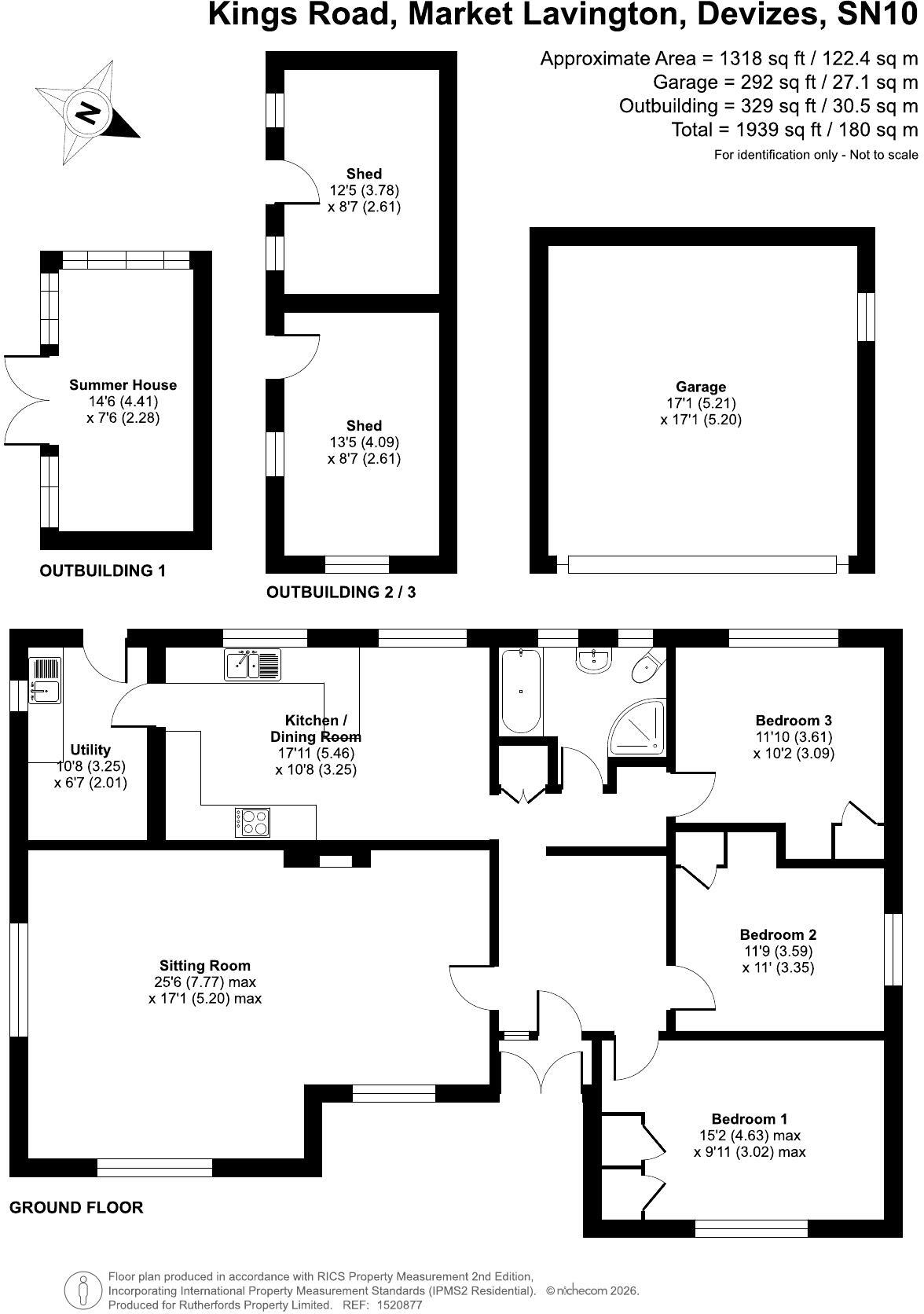 Kings Road, Market Lavington, Devizes, Wiltshire, SN10 floorplan