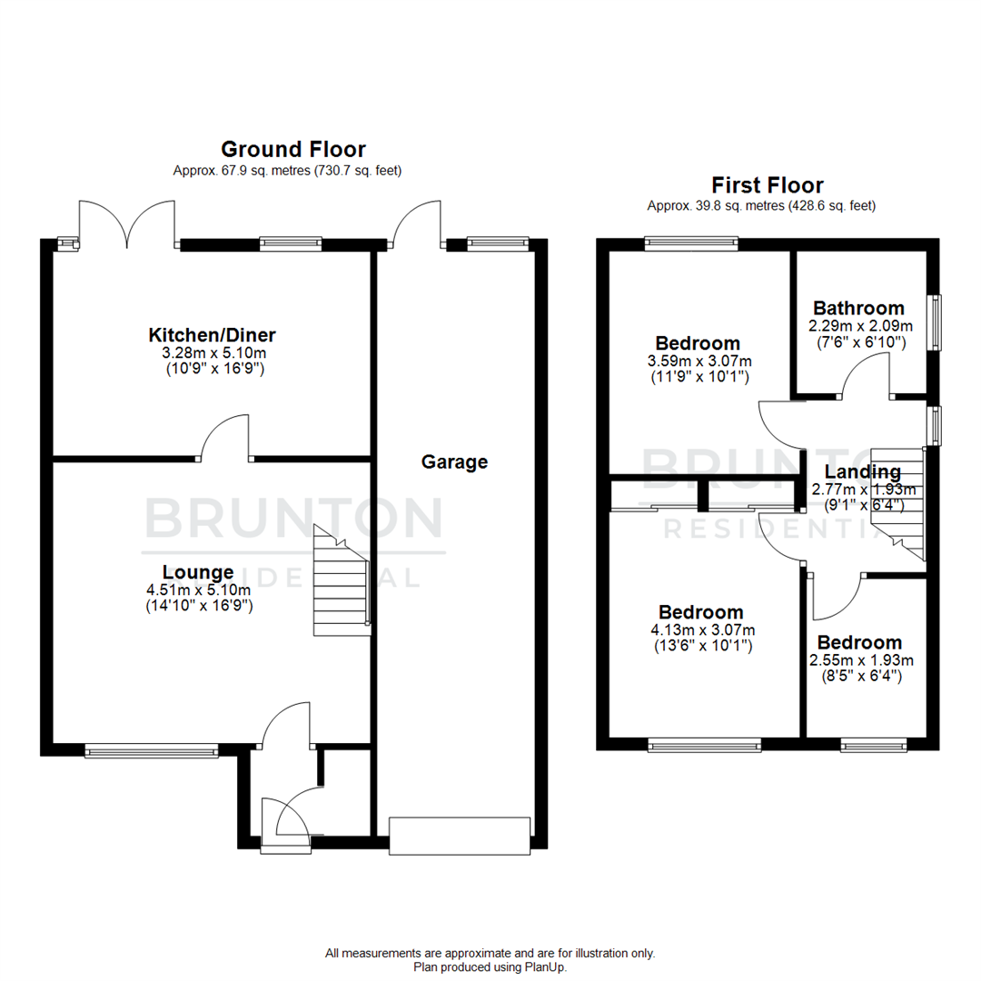 Nuneaton Way, The Boltons, NE5 floorplan