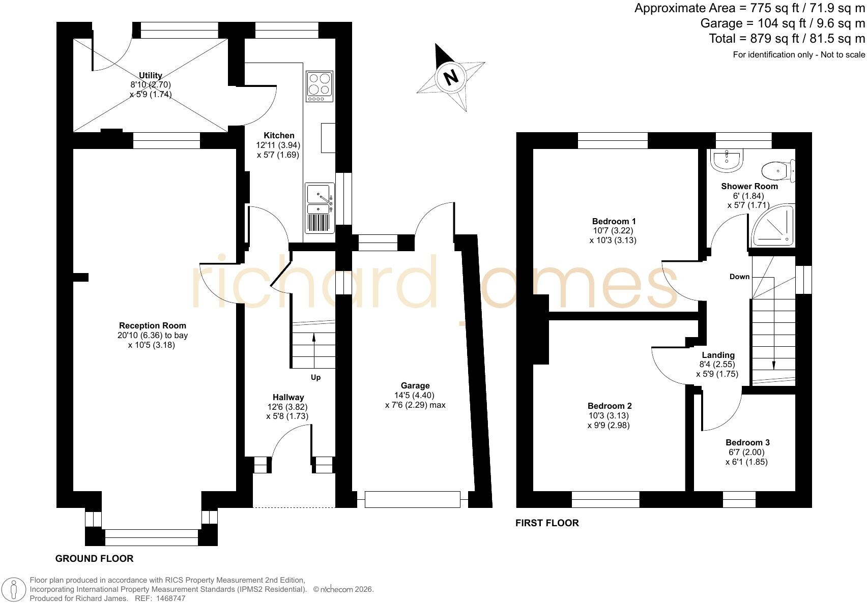 Churchward Avenue, Rodbourne Cheney, Swindon, SN2 1NJ floorplan