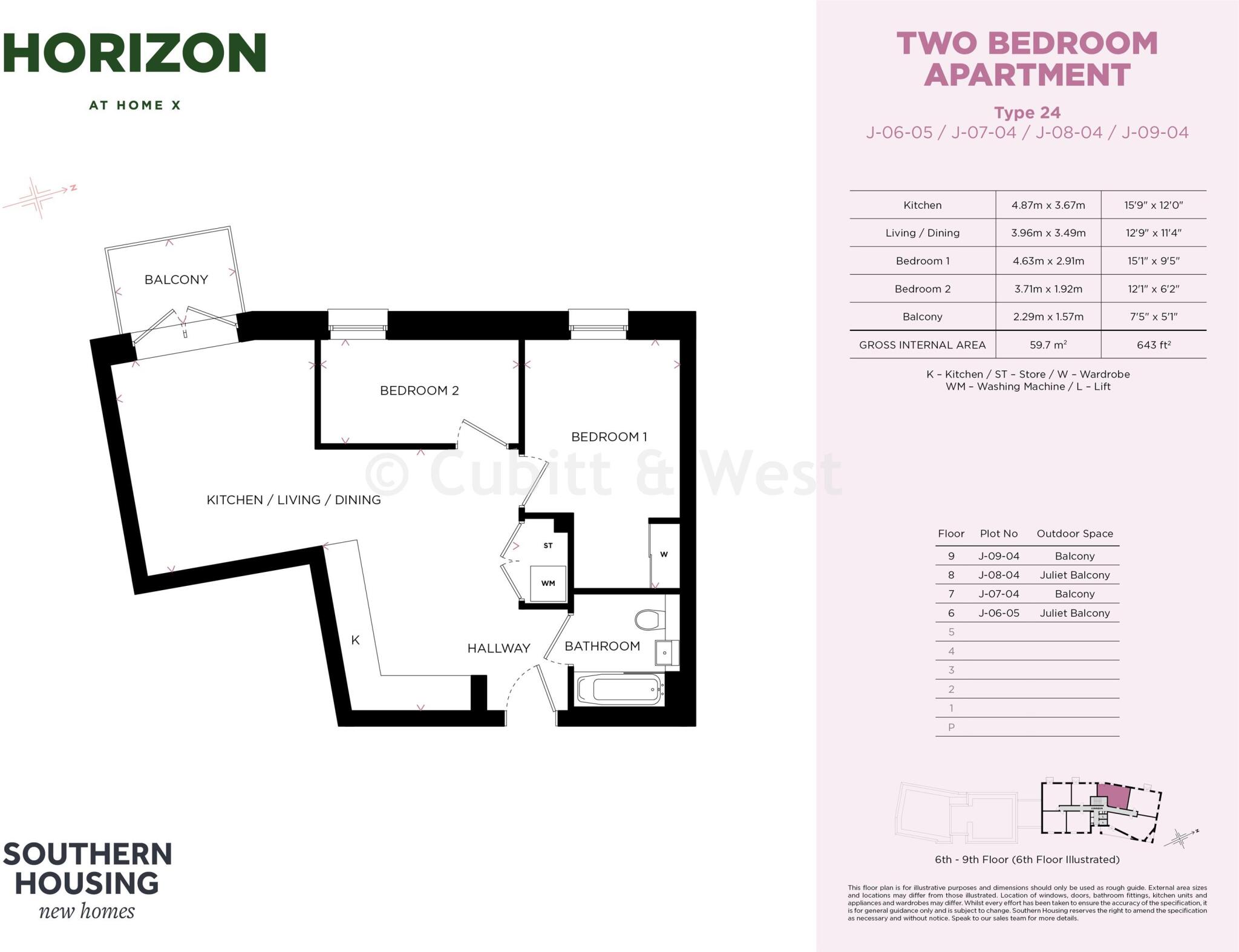 Saunders Park View, Brighton, East Sussex floorplan