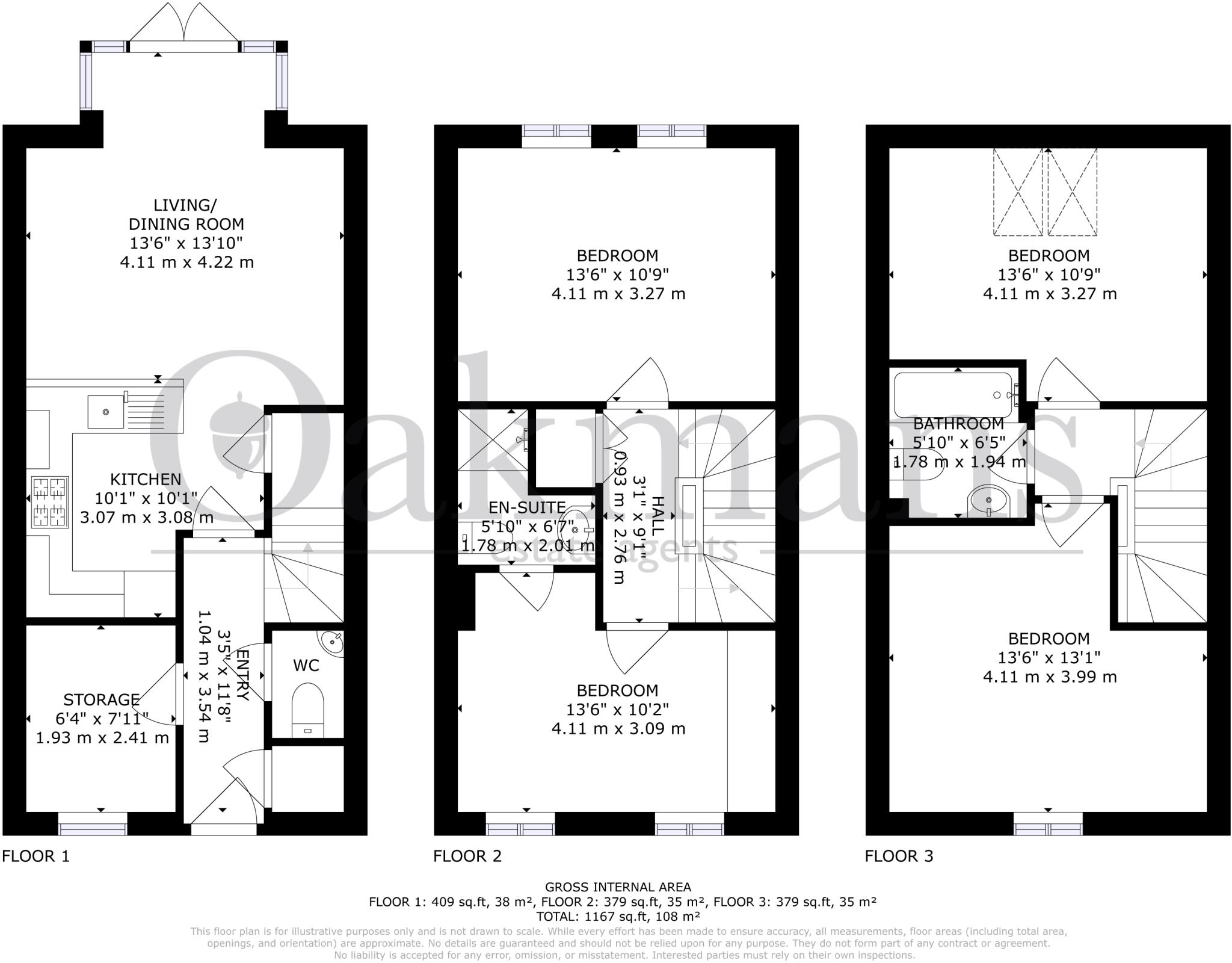George Dixon Road, Birmingham, B17 floorplan