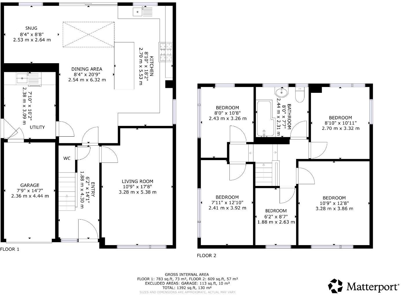 St. Davids Road, Otley, LS21 floorplan