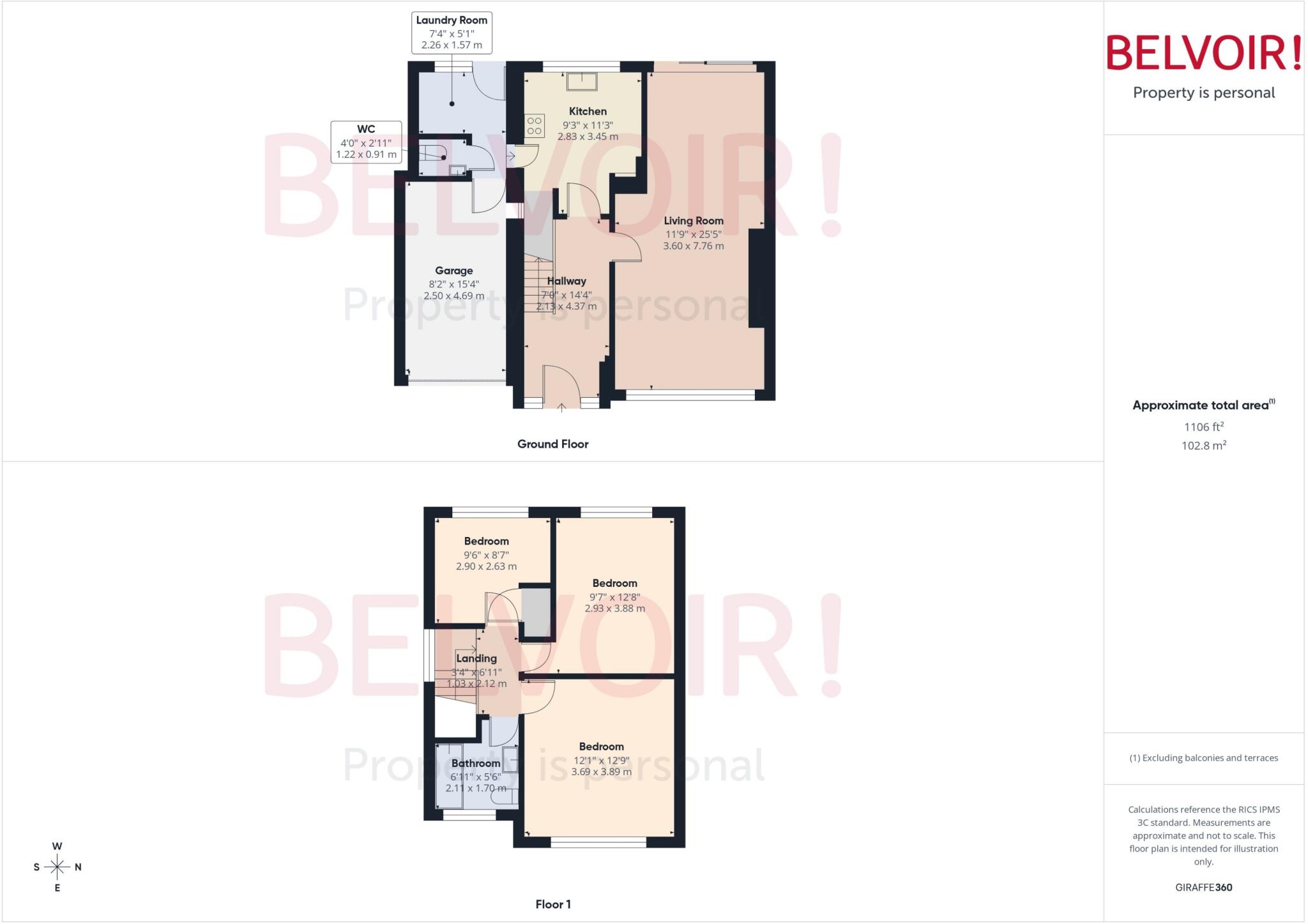 Whitethorn Avenue, Barlaston, ST12 floorplan