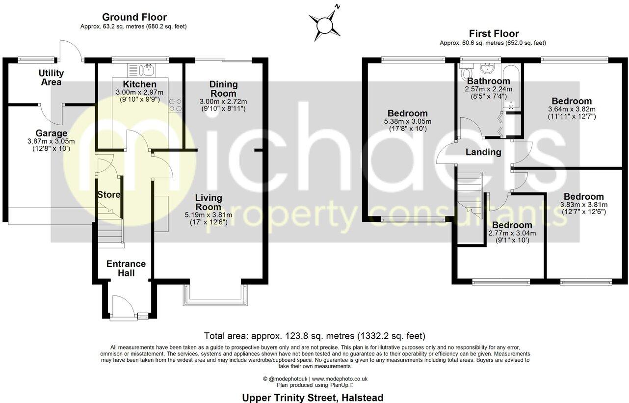 Upper Trinity Road, Halstead, CO9 floorplan