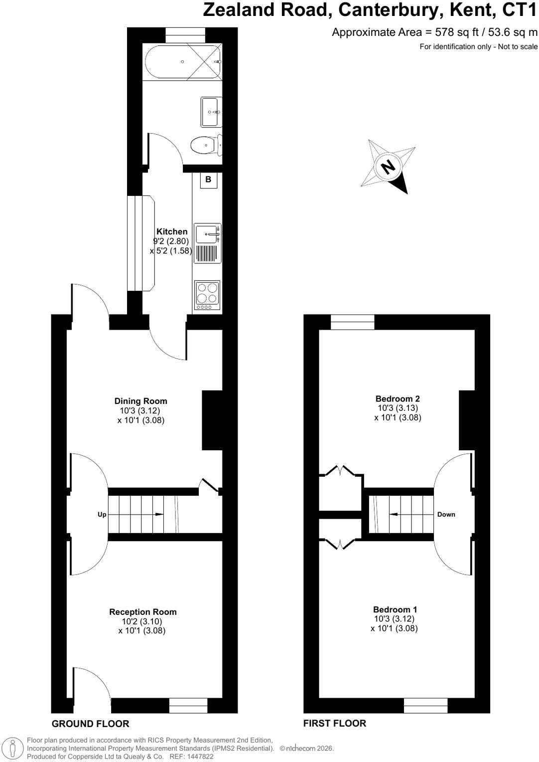Zealand Road, Canterbury, Kent, CT1 floorplan