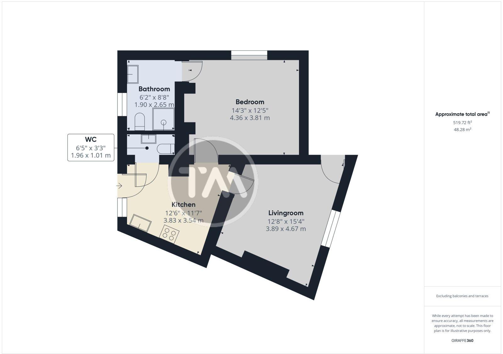 Little Whyte, Ramsey, Huntingdon, Cambridgeshire, PE26 floorplan