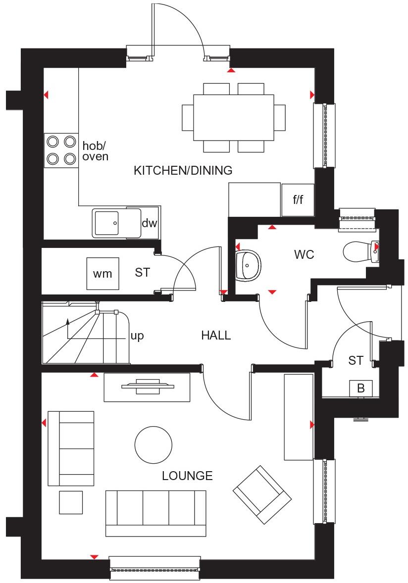 Cuthbertson Walk
Bucksburn
Aberdeen
AB21 9HG floorplan