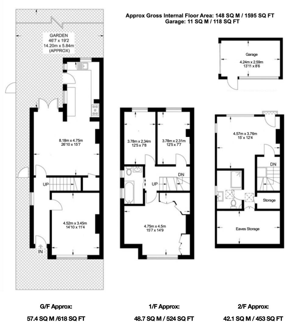 Mount Road, New Malden, KT3 floorplan