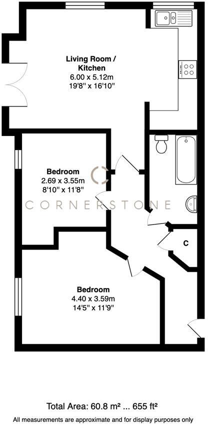 14, Buckthorn Avenue, Meanwood, Leeds, West Yorkshire floorplan