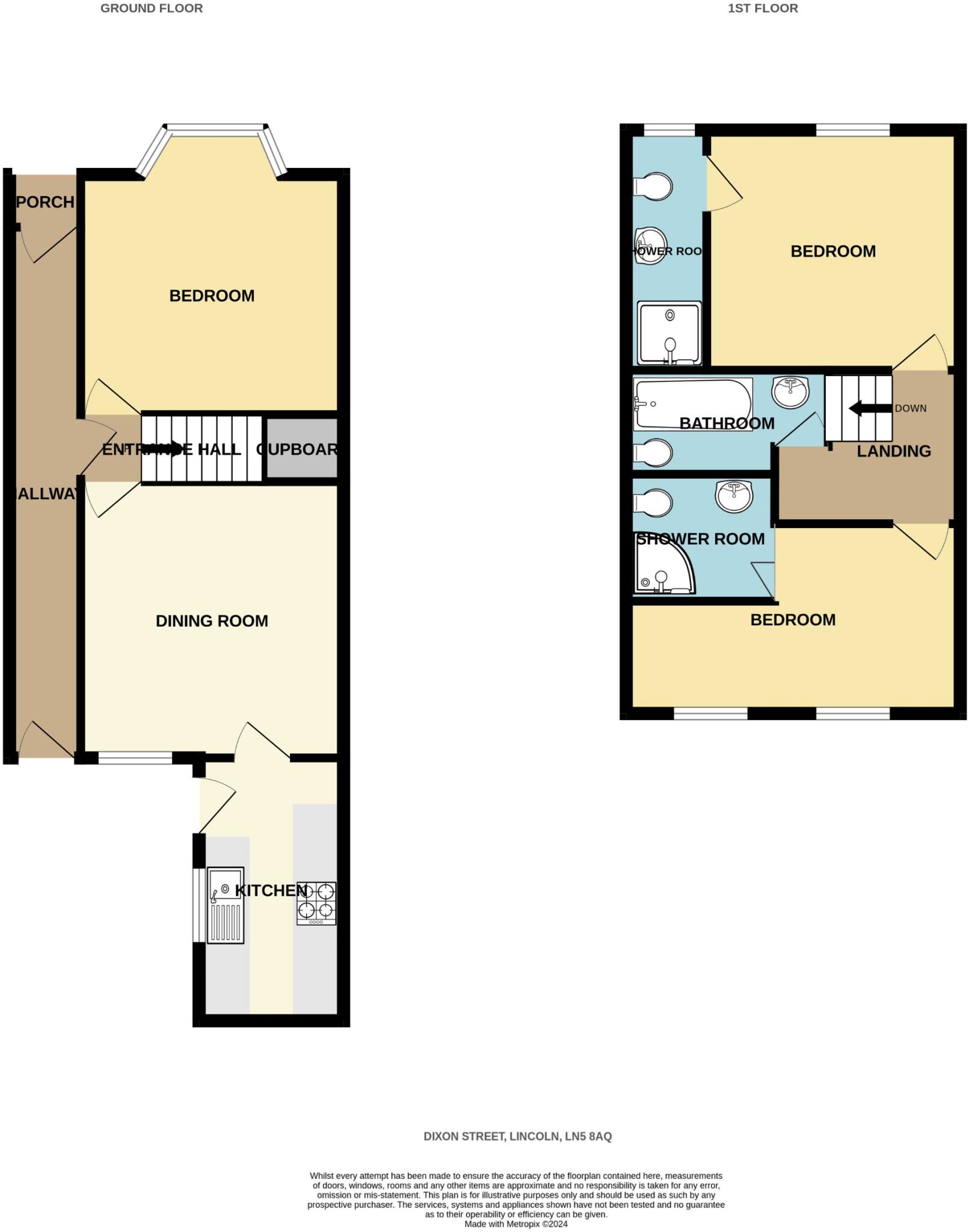 Dixon Street, Lincoln, LN5 floorplan