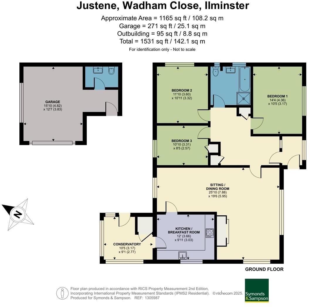 Wadham Close, Ilminster floorplan
