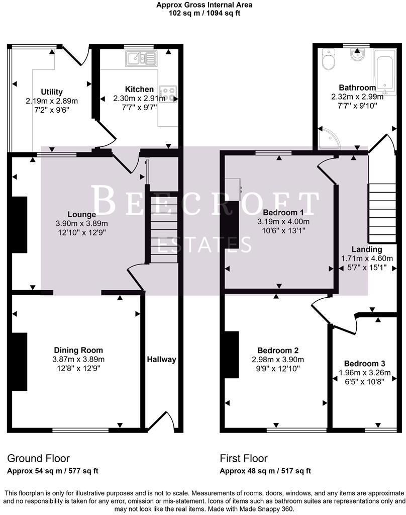 Stonyford Road, Wombwell, Barnsley floorplan
