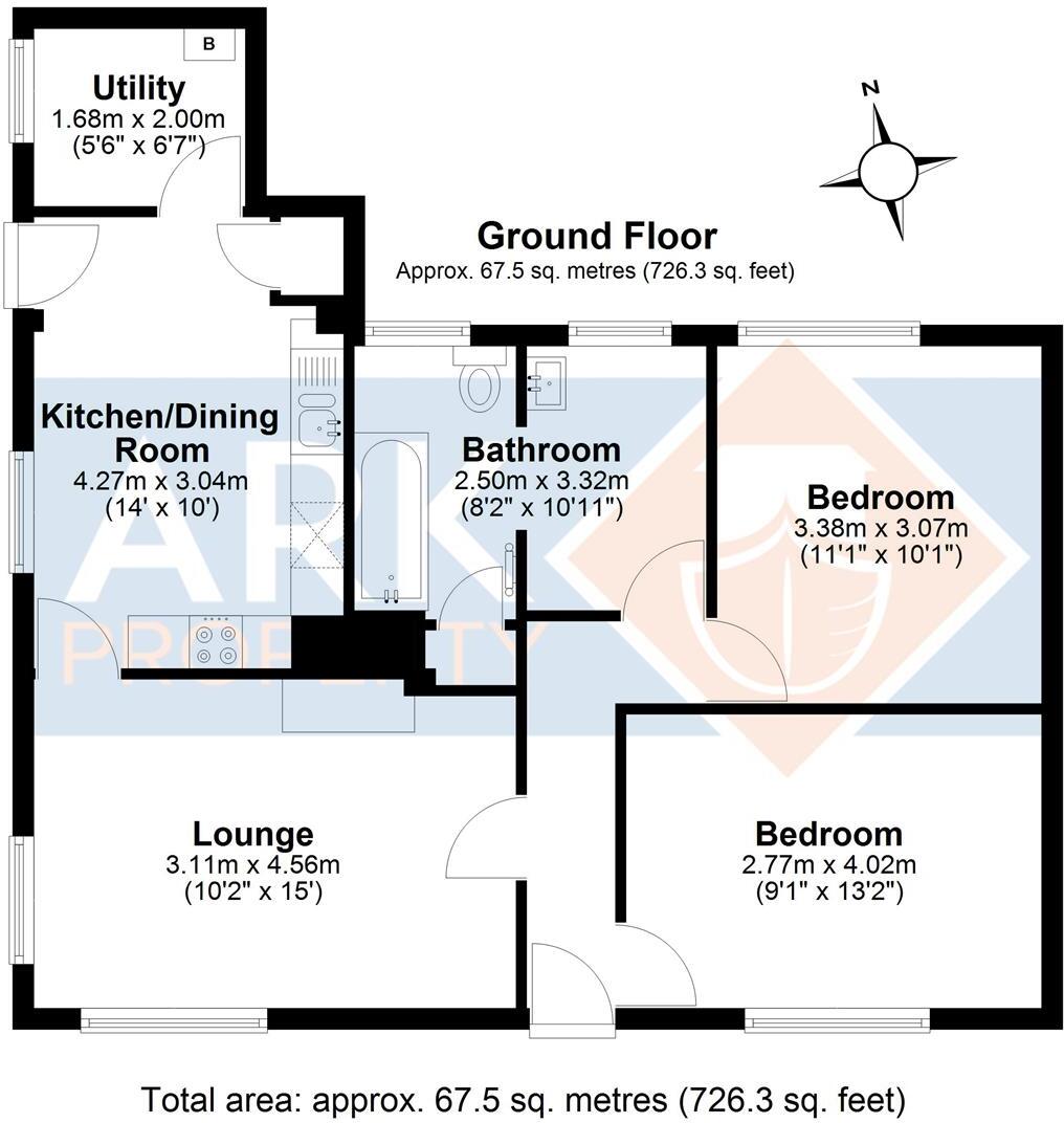Highfield Road, Donington, Spalding floorplan