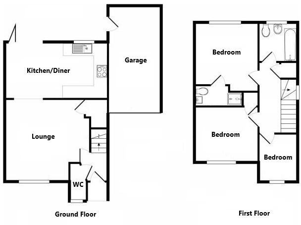 Hawk Drive, Sandy floorplan
