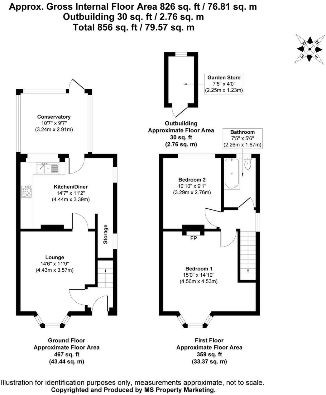 Kingsway North, Clifton, YO30 floorplan