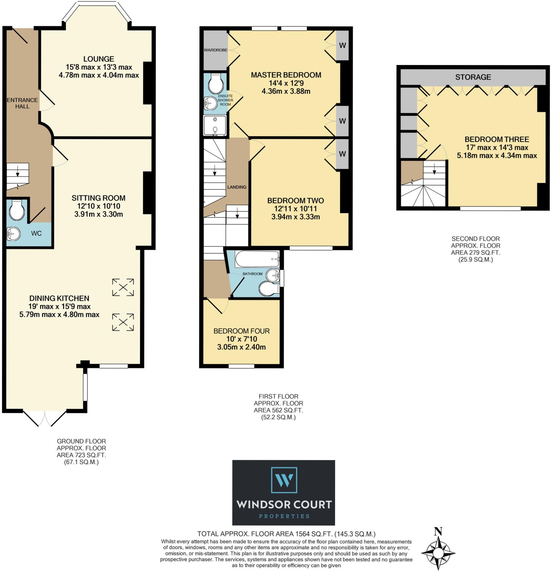 Park Grove, Knaresborough, North Yorkshire, HG5 floorplan