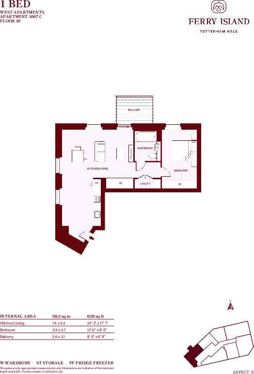 Ferry Island Related Argent, N17 floorplan