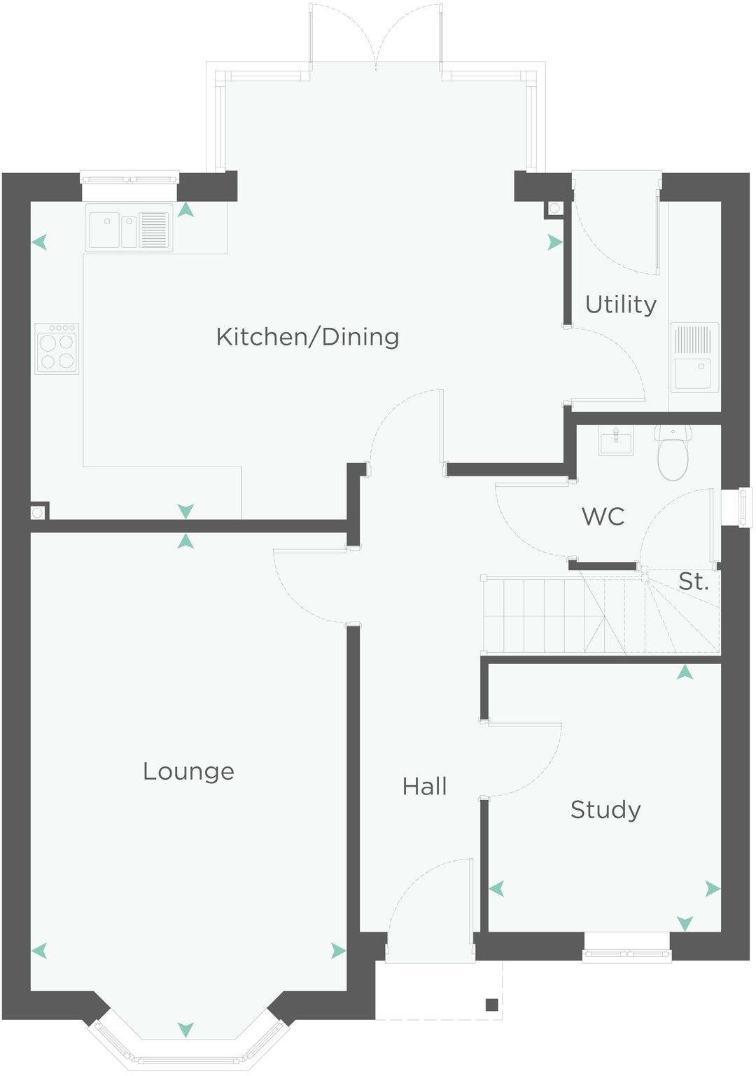Pear Tree Gardens, Markfield Road, LE6 floorplan