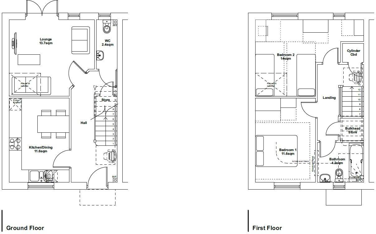 Dayleston Park, Alderton Shared ownership floorplan