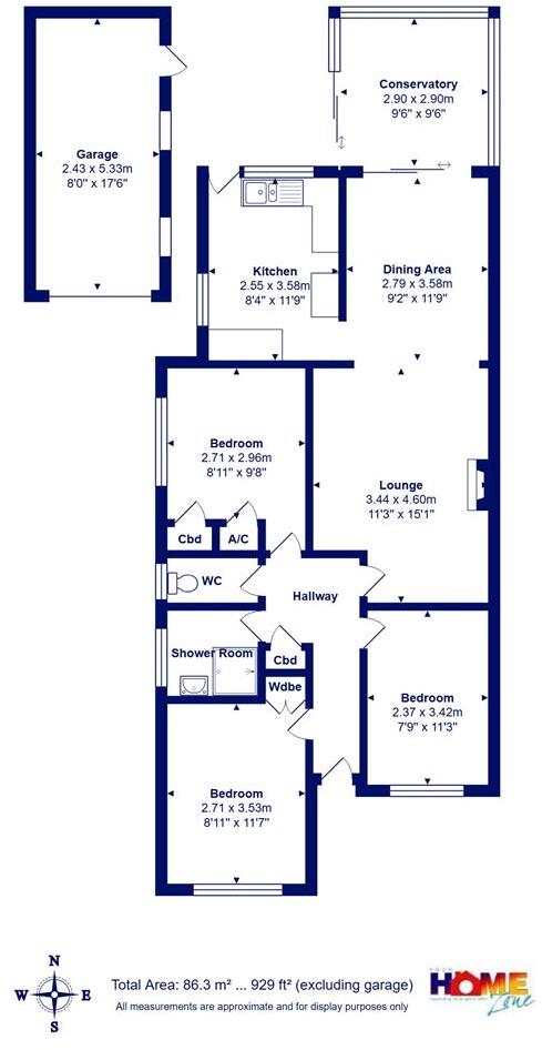 Havelock Way, Highcliffe On Sea floorplan
