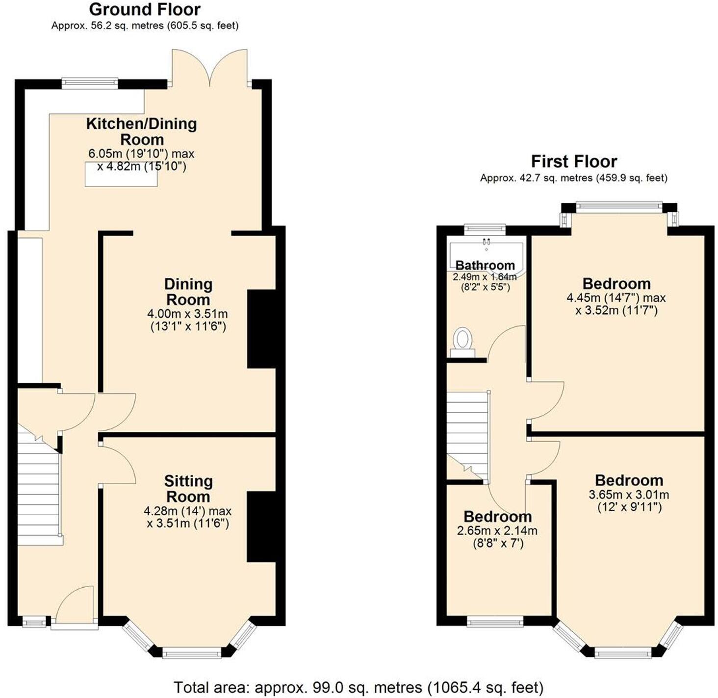 Bolton Road, Atherton, M46 floorplan