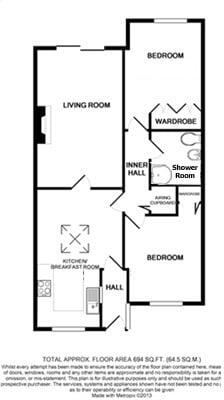 Glengarry New Milton floorplan