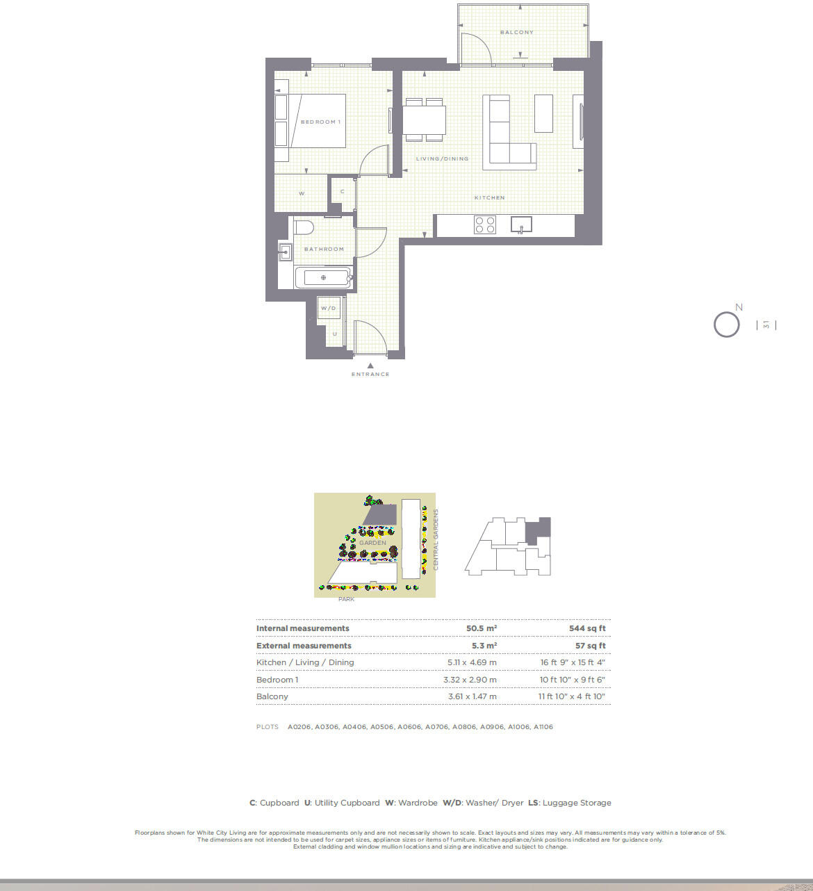 Bowery Apartments, Fountain Park Way, London, London, W12 floorplan