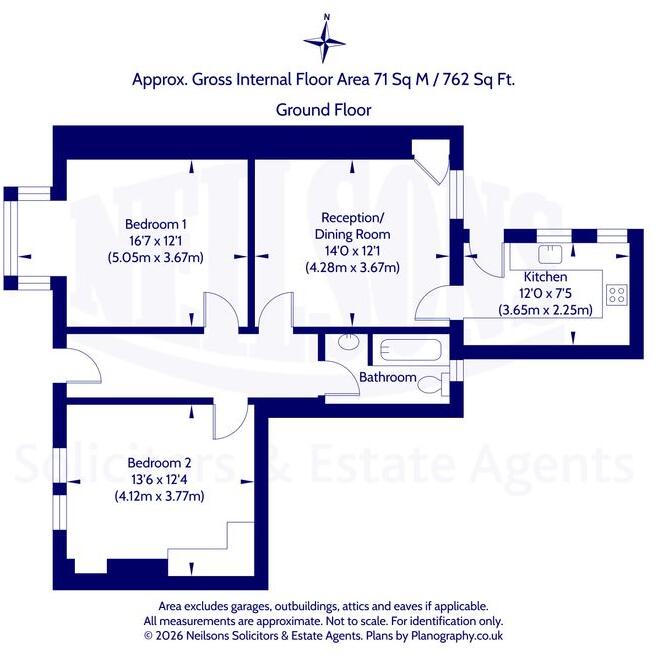 12 Park Road, Newtongrange, EH22 4JW floorplan