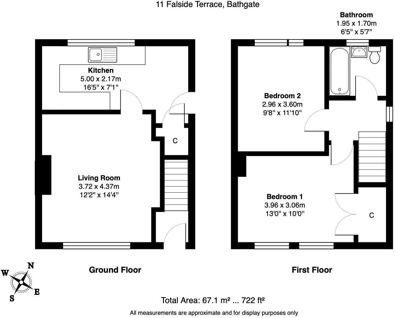 Falside Terrace, Bathgate, EH48 2DH floorplan