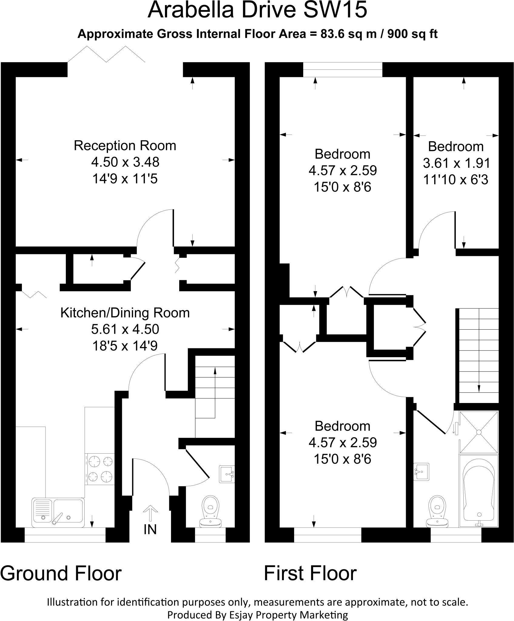 Arabella Drive, London, SW15 floorplan
