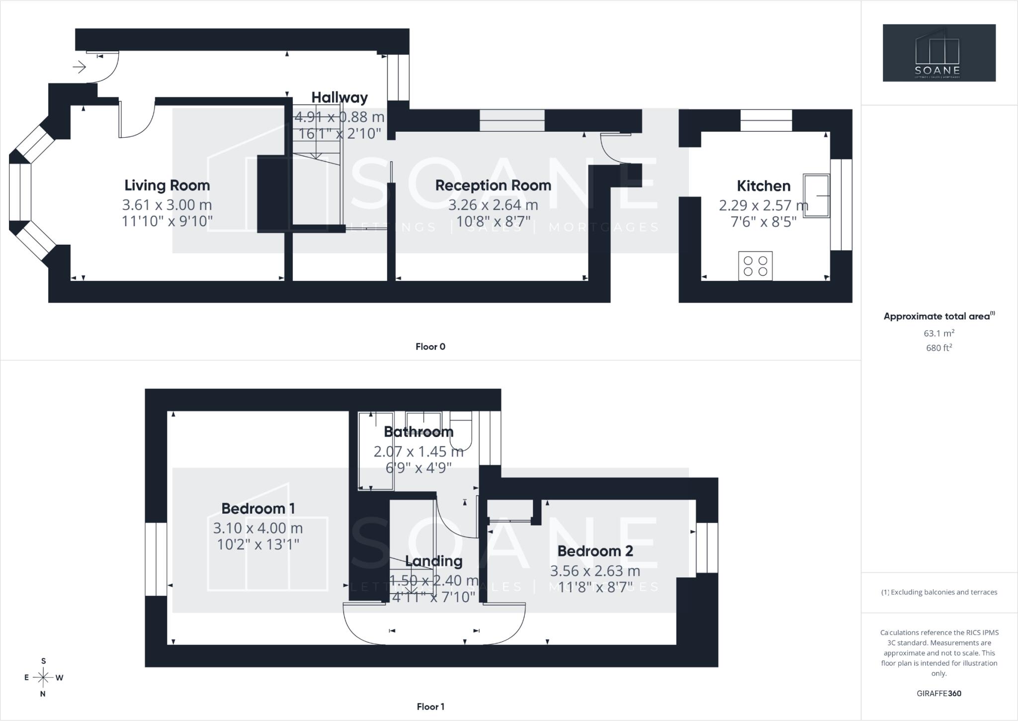 Chesterfield Road, Portsmouth floorplan