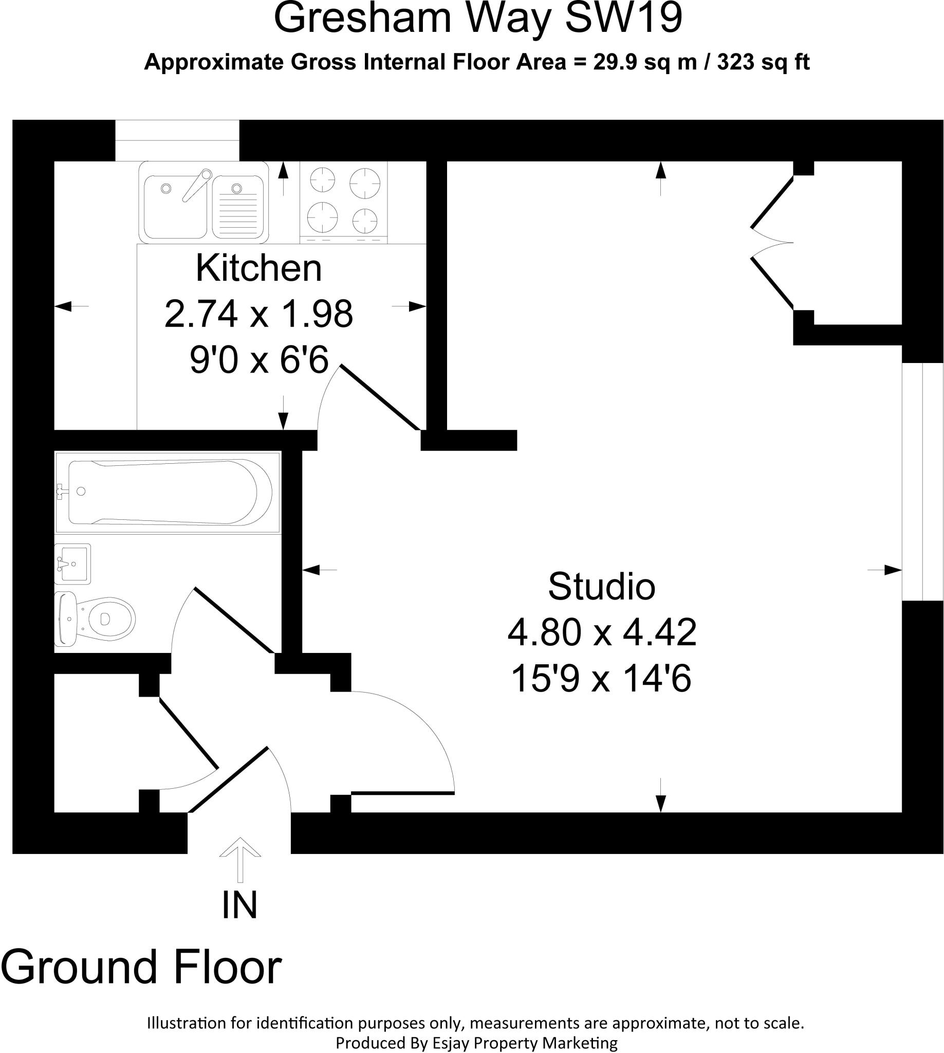 Gresham Way, Wimbledon, London, SW19 floorplan
