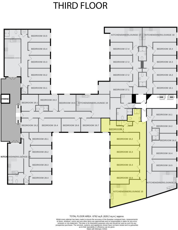 Flat 15, Shoe & Boot Factory, Leicester, LE2 floorplan
