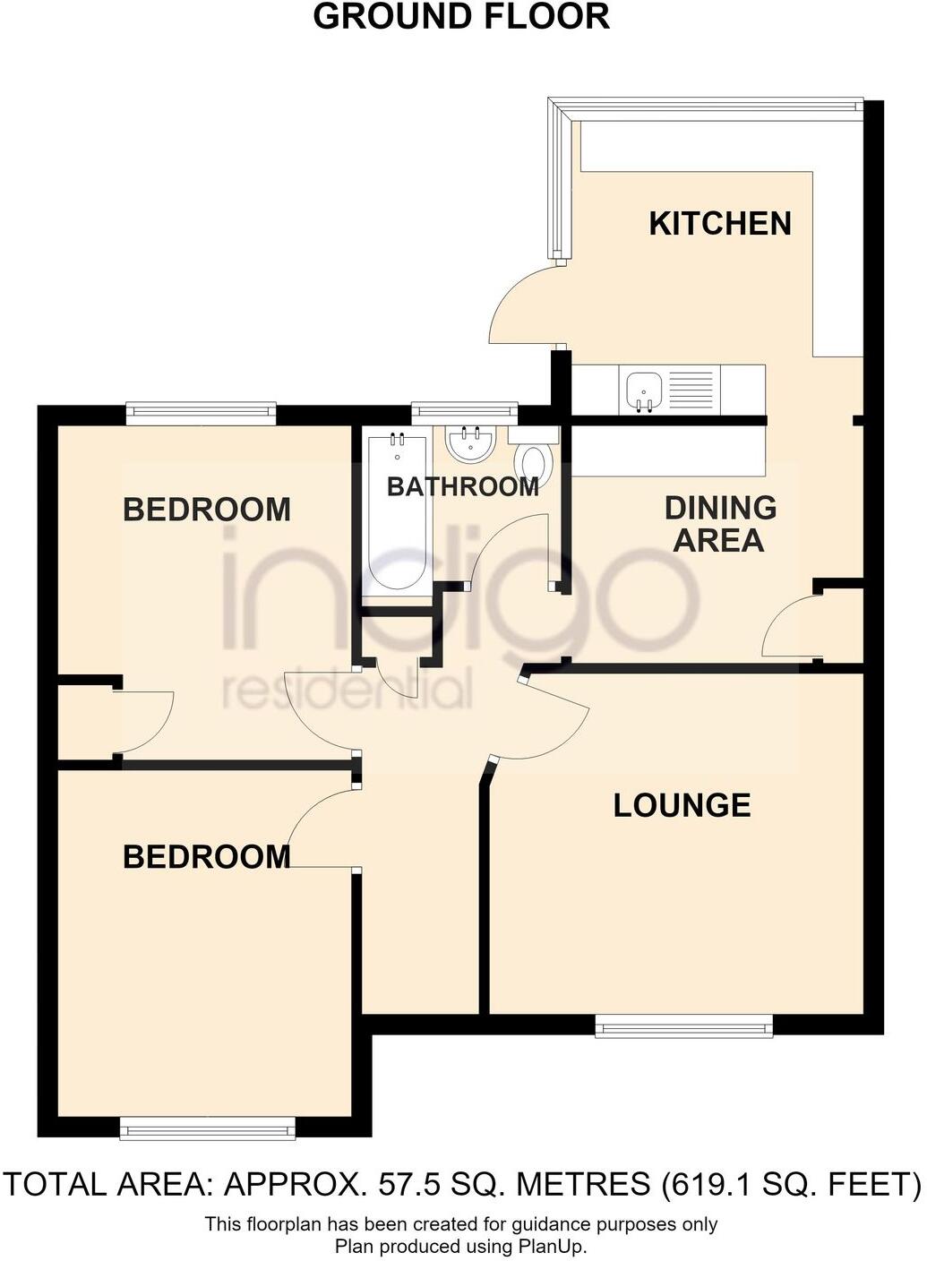 Laburnum Grove, Luton, LU3 floorplan