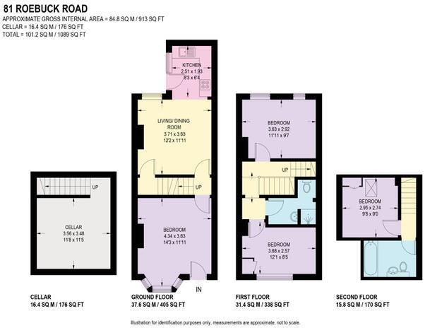 81 Roebuck Road, Sheffield floorplan