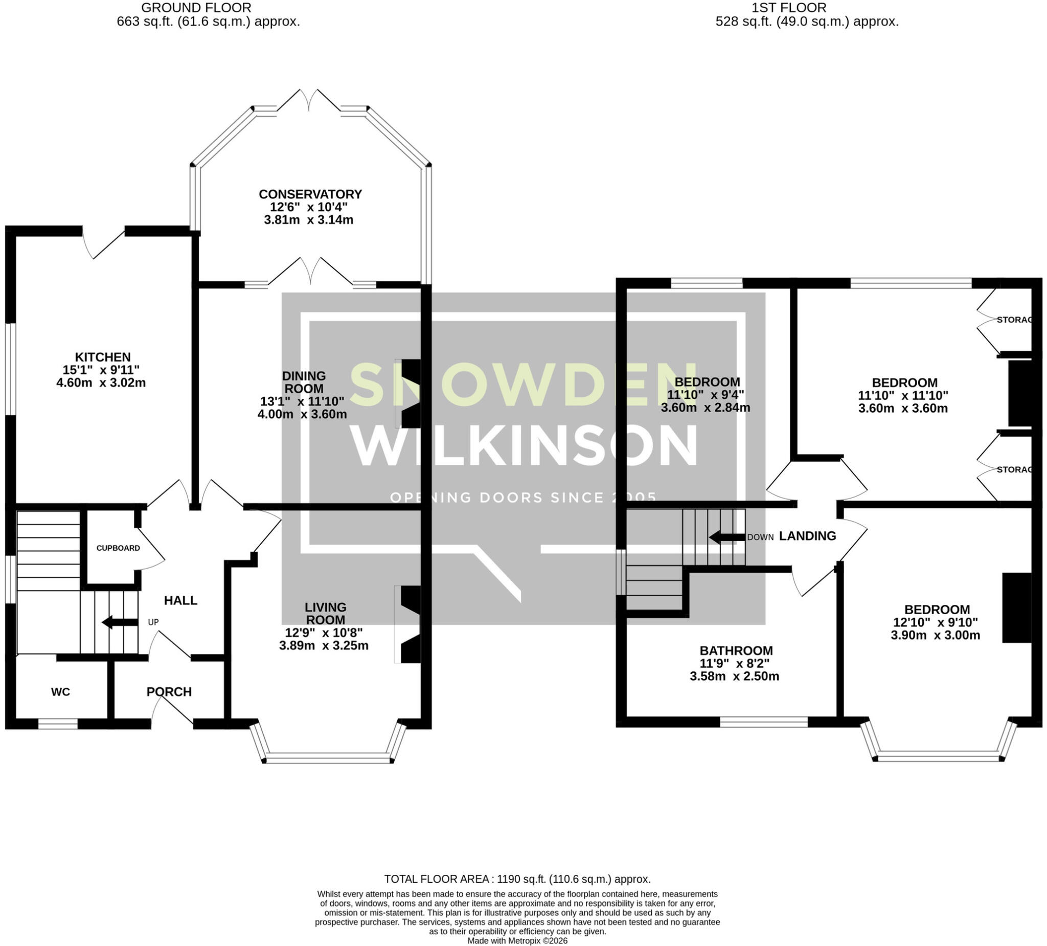 1, Hylton Drive, Cheadle Hulme floorplan