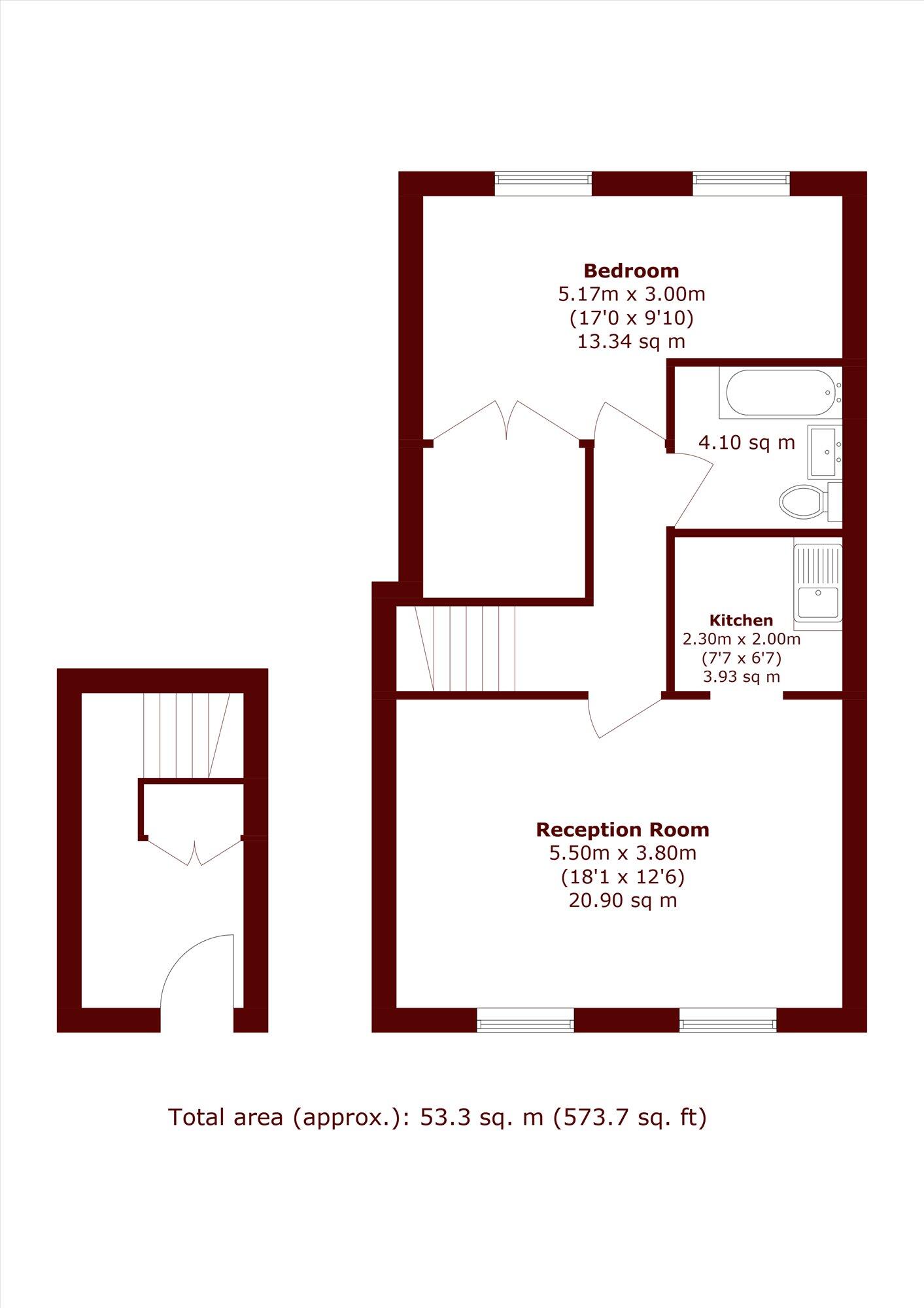 Talbot Road, Notting Hill floorplan