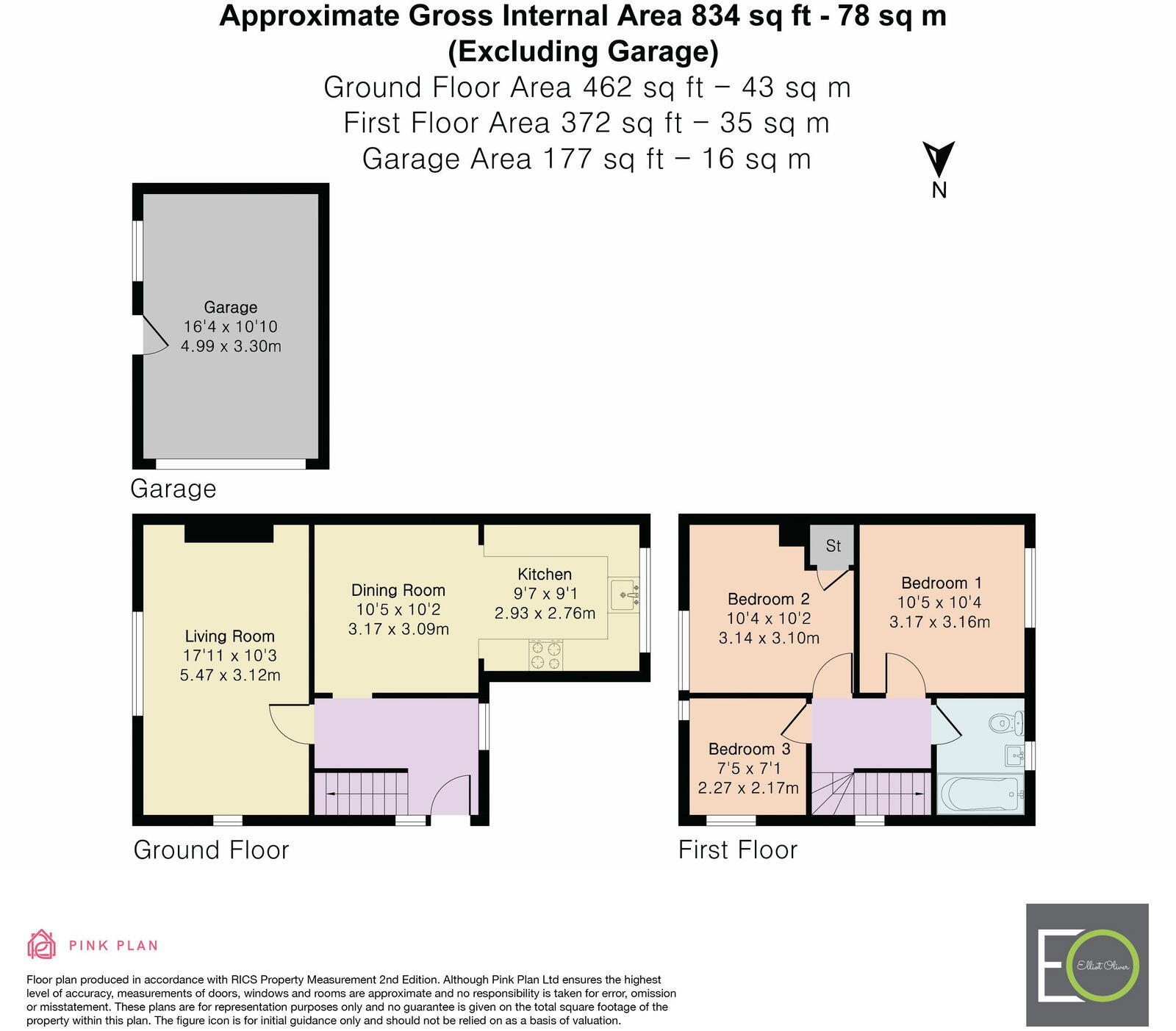 Longlands Road, Bishops Cleeve, Cheltenham, GL52 8JP floorplan