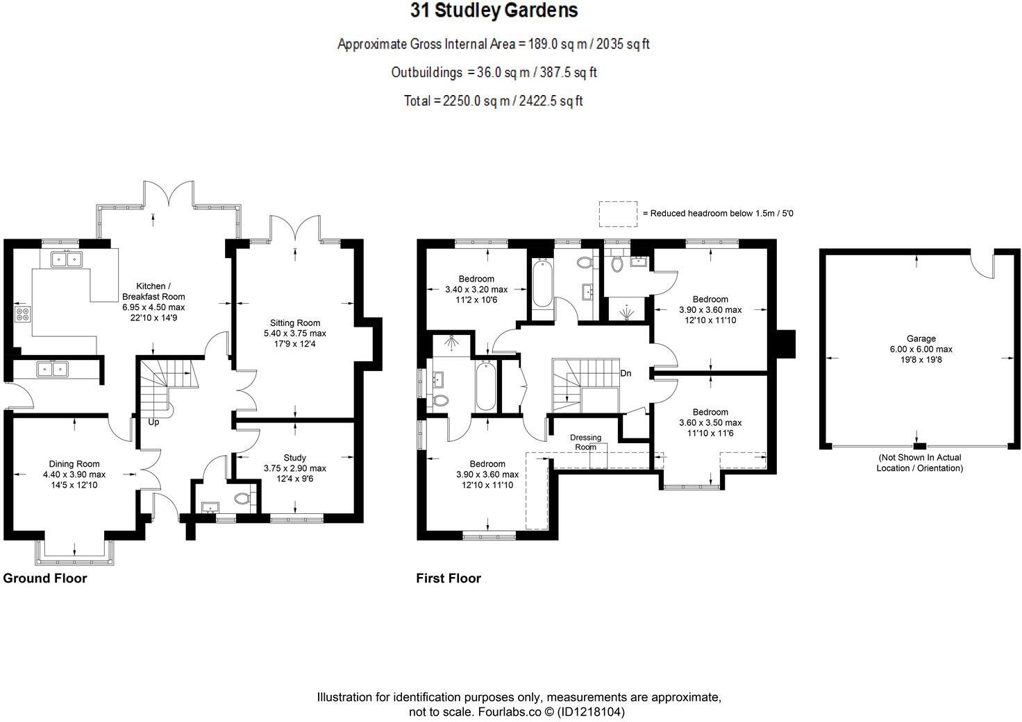 Studley Gardens, Studley, Calne floorplan