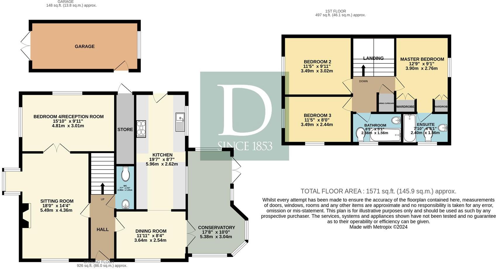 Gorse View, Westleton floorplan