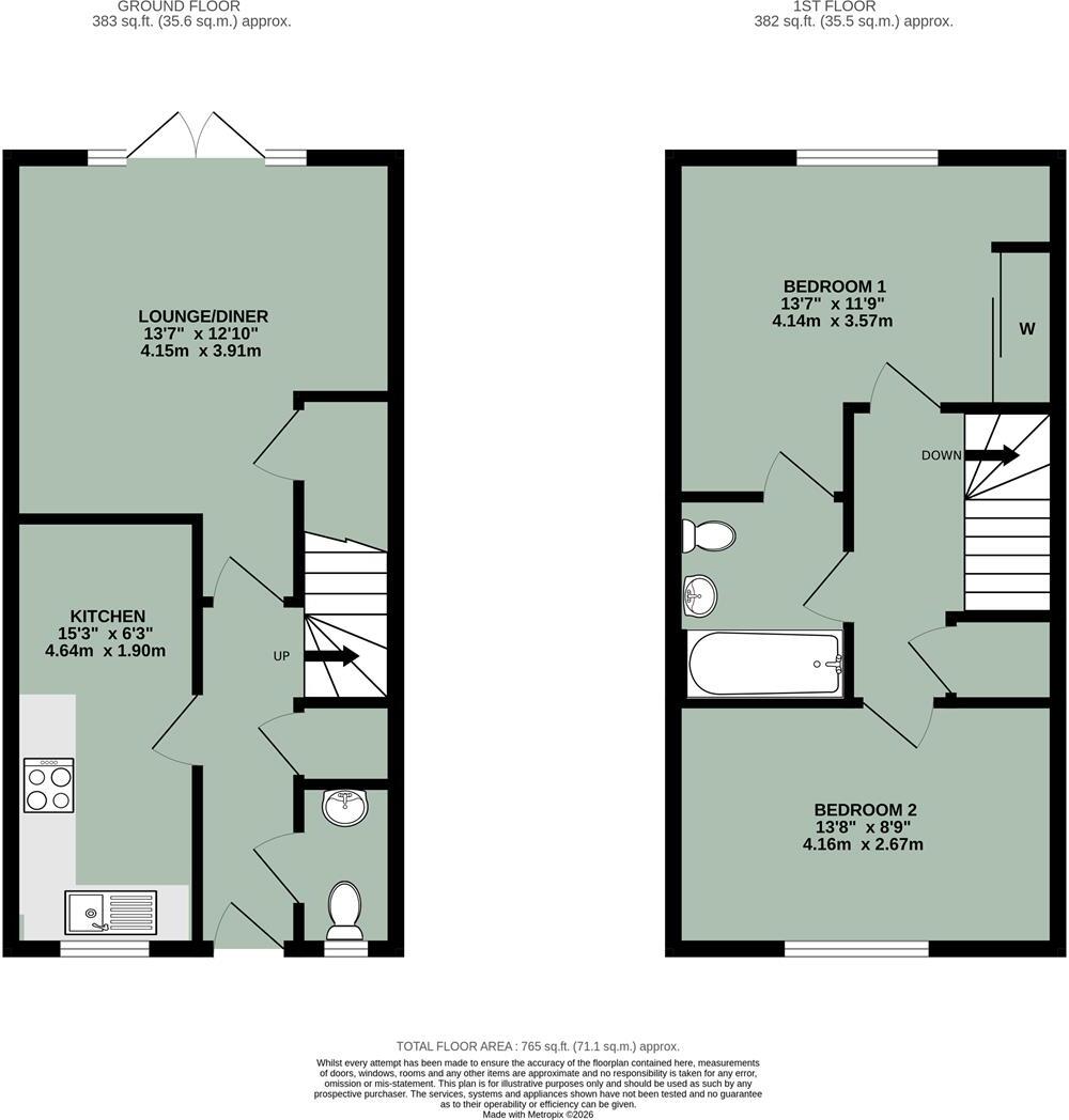 Empress Drive, Wallingford floorplan