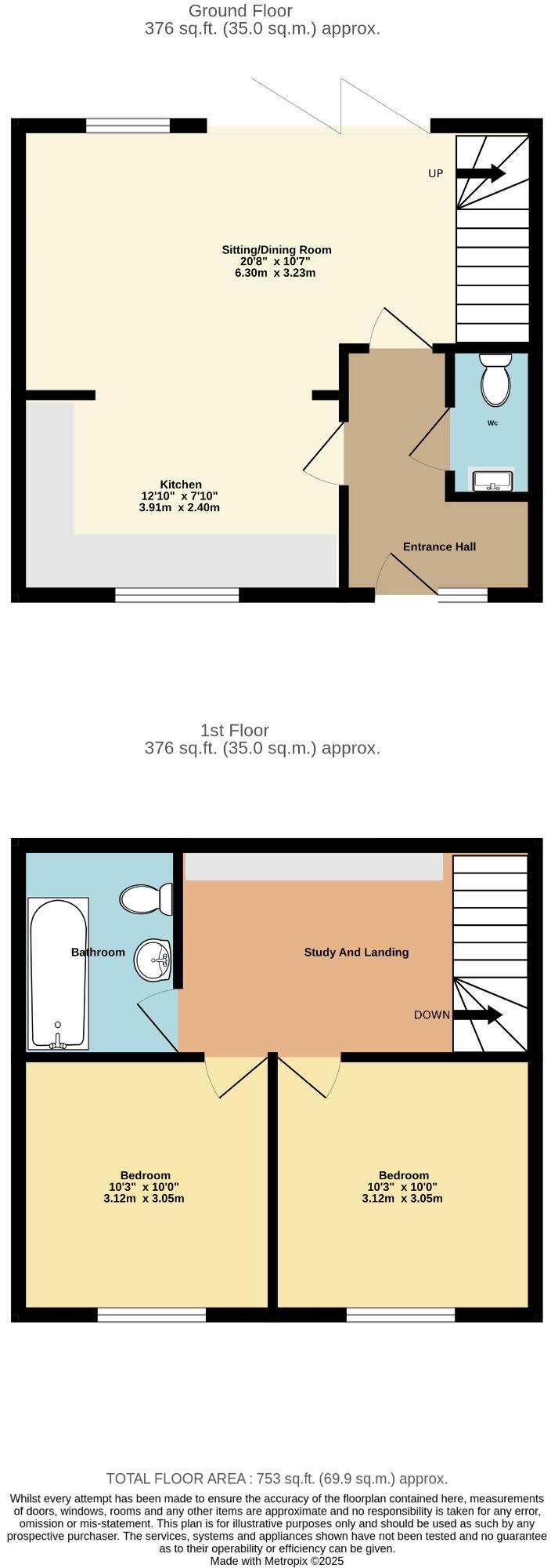 Highfield, Southampton floorplan